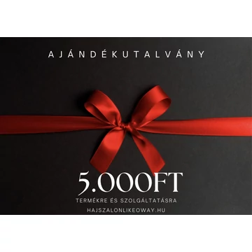 Ajándékutalvány- 5000 FT