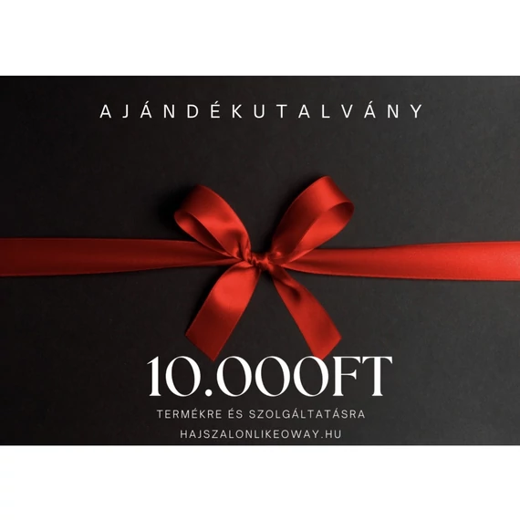 Ajándékutalvány - 10000 FT